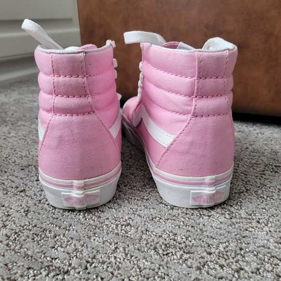 Pink High Top Vans - Picture 4 of 6